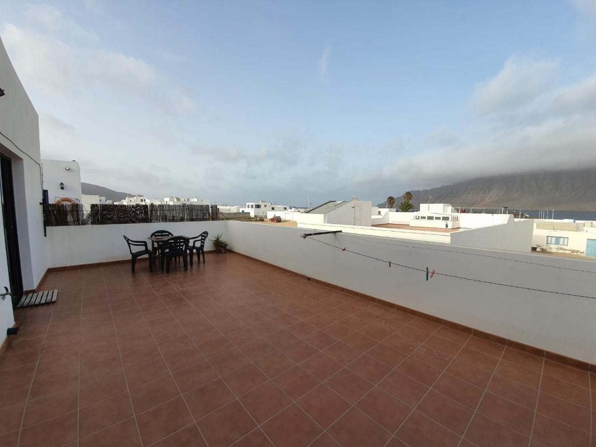 El Erizo Apartment Caleta de Sebo Bagian luar foto