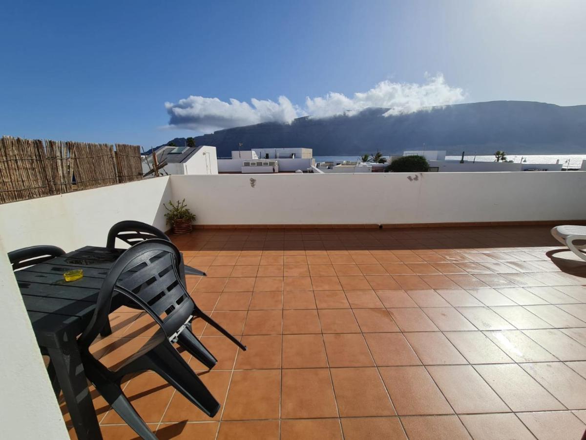El Erizo Apartment Caleta de Sebo Bagian luar foto